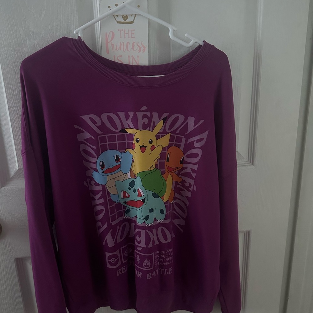Pokémon Purple Sweater